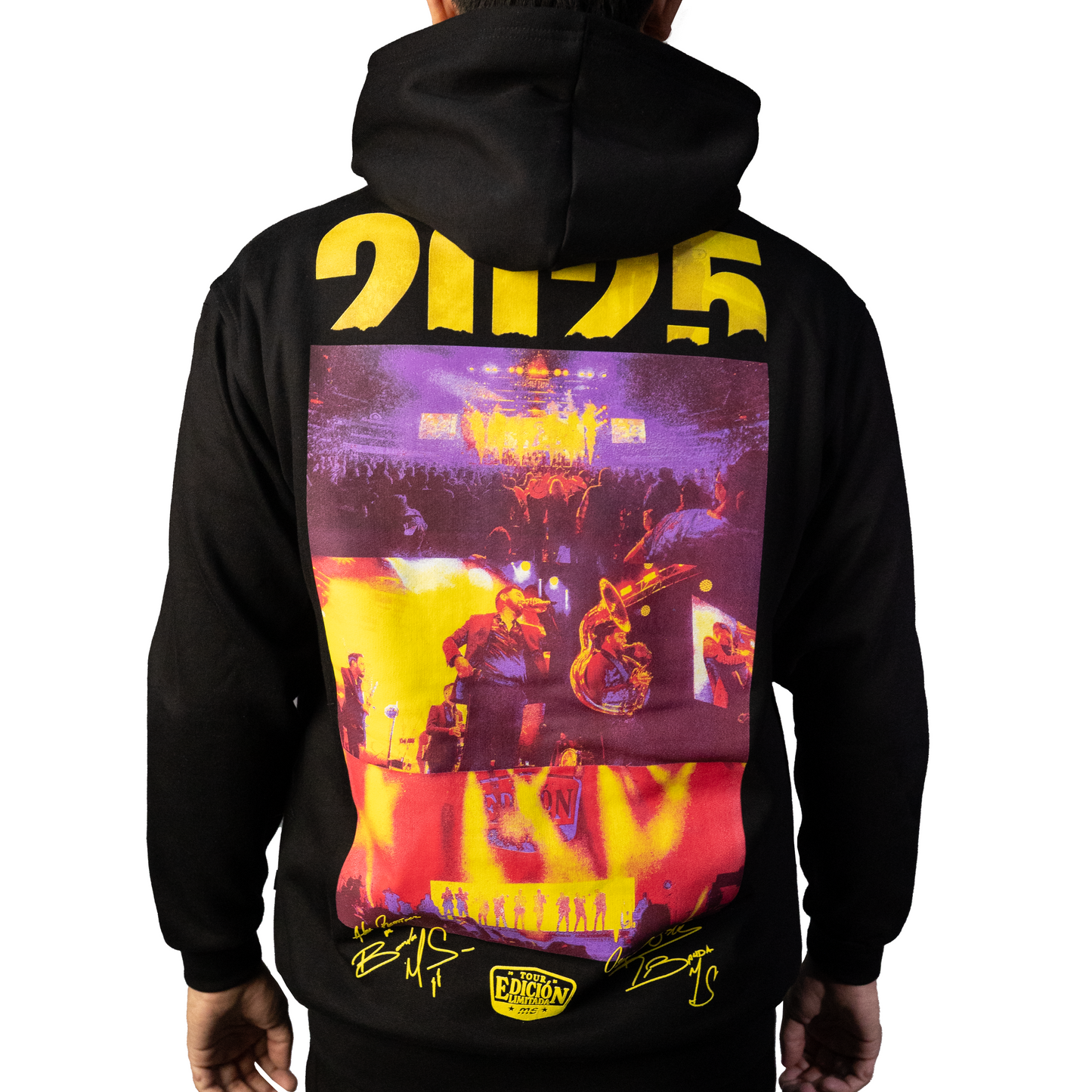 Hoodie Banda MS Negra