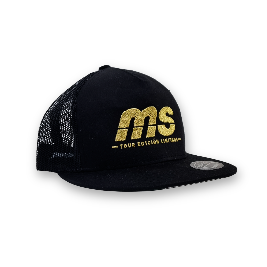 GORRA EDICIÓN LIMITADA GOLD STITCH MX - BANDA MS